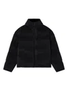 Emporio Armani Short Down Jacket In Black