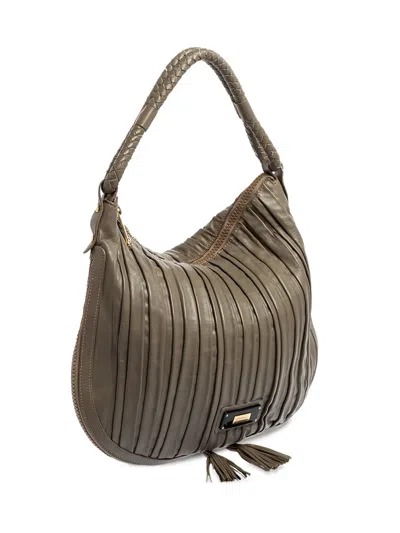 Pre-owned Emporio Armani Pleated Shoulder Bag