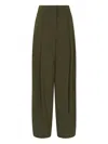 Emporio Armani Plissierte Hose In Green