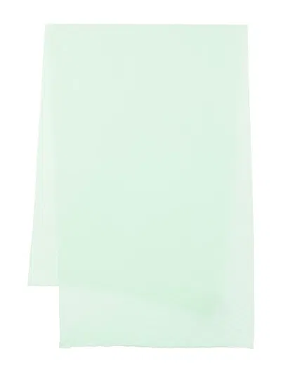 Emporio Armani Stole In Lagoon Green