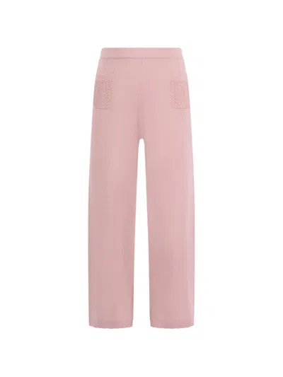 Emporio Armani Kids' Pocket-detail Trousers In Pink