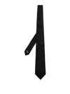 Emporio Armani Silk Tie In Negro