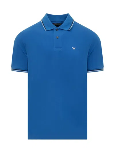 Emporio Armani Polo In Blue