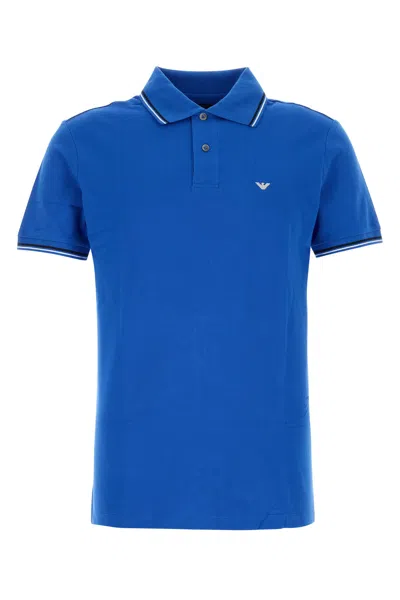 Emporio Armani Polo In Blue