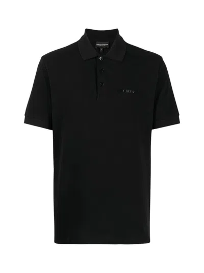 Emporio Armani Polo Shirt Clothing In Black