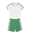 Emporio Armani Polo Shirt And Short Set