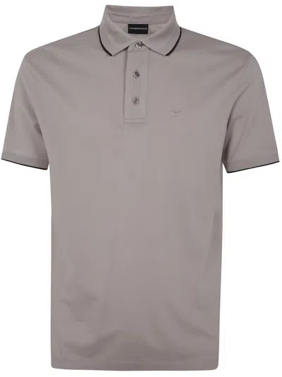 Emporio Armani Men's Polo Shirt In Grey