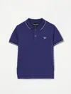 Emporio Armani Polo Shirt  Kids Color Royal Blue