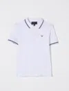 Emporio Armani Polo Shirt  Kids Color White In White
