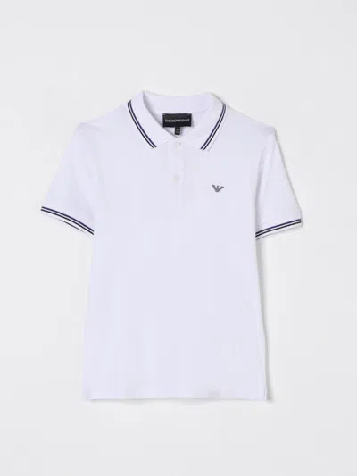 Emporio Armani Polo Shirt  Kids Color White