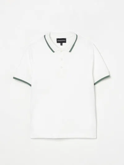 Emporio Armani Polo Shirt  Kids Color White