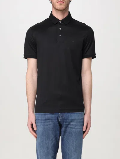 Emporio Armani Polo Shirt  Men Color Black