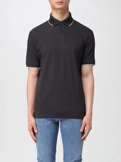 Emporio Armani Polo Shirt  Men Color Black