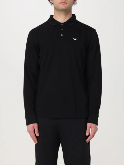 Emporio Armani Polo Shirt  Men Color Black