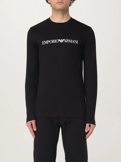 EMPORIO ARMANI T-SHIRT EMPORIO ARMANI MEN COLOR BLACK,G68929002