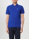 Emporio Armani Polo Shirt  Men Color Blue 1