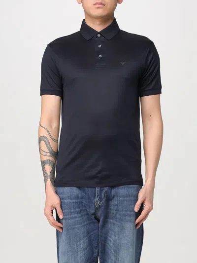 EMPORIO ARMANI POLO SHIRT EMPORIO ARMANI MEN COLOR BLUE,422332009