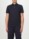 Emporio Armani Polo Shirt  Men Color Blue