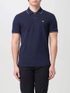 Emporio Armani Polo Shirt  Men Color Blue 3