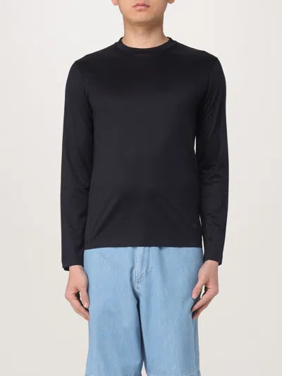 Emporio Armani Polo Shirt  Men Color Blue In Blau
