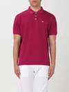 Emporio Armani Polo Shirt  Men Color Fuchsia