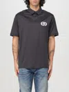 Emporio Armani Polo Shirt  Men Color Grey In Schwarz