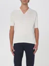 Emporio Armani Short-sleeved Sweater In White