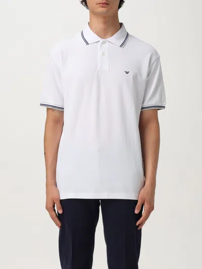 Emporio Armani Polo Shirt  Men Color White