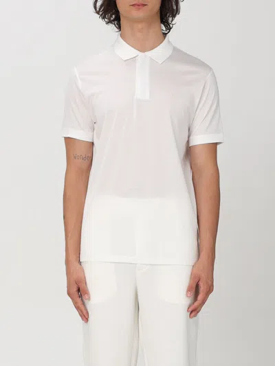 Emporio Armani Polo Shirt  Men Color White In 白色