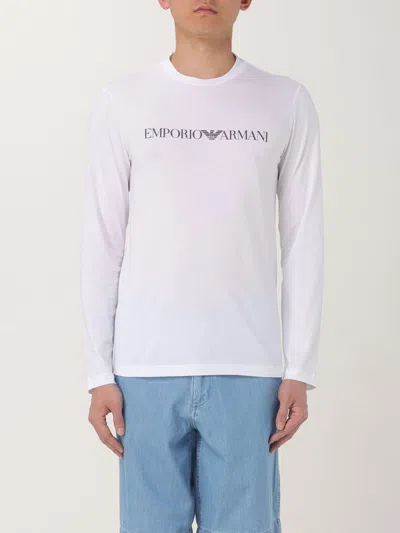 EMPORIO ARMANI T-SHIRT EMPORIO ARMANI MEN COLOR WHITE,G68929001