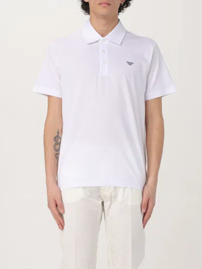 EMPORIO ARMANI POLO SHIRT EMPORIO ARMANI SWIMWEAR MEN COLOR WHITE,427674001