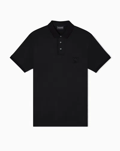 Emporio Armani Polo Shirts In Black