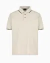 Emporio Armani Polo Shirts In Beige