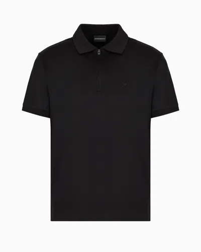 Emporio Armani Polo Shirts In Black
