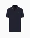 Emporio Armani Polo Shirts In Blue