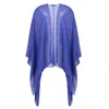 Emporio Armani Poncho And Mantelle Woman  - Poncho - Purple
