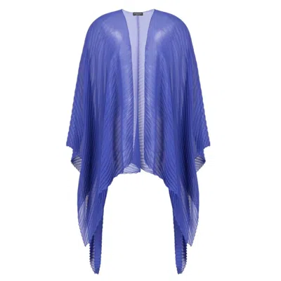Emporio Armani Poncho And Mantelle Woman  - Poncho - Purple