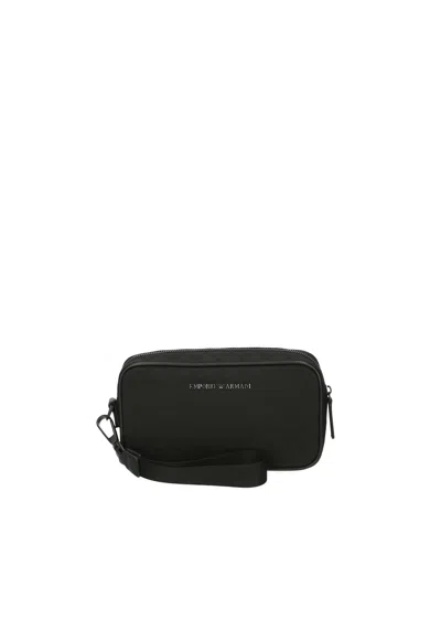 Emporio Armani Pouch Man  Y4r356y022v-81336 Black