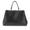 Emporio Armani Ppa Leather Large 'myea' Shopping Bag
