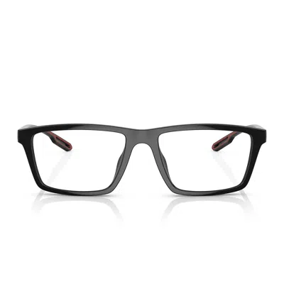Emporio Armani Prescription Glasses Ea4189 U 50171 W Glossy Black/transparent With 2 Clips Men