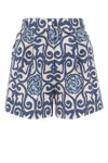 Emporio Armani Printed Cotton Shorts