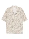 Emporio Armani Asv Capsule Peace All Over Print Shirt