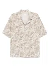 Emporio Armani Asv Capsule Peace All Over Print Shirt