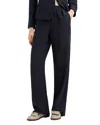 Emporio Armani Pull On Pants In Night Sky