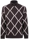 Emporio Armani Pullover Clothing In Brown