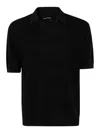 Emporio Armani Men's Lyocell Pullover Sweater In Blue
