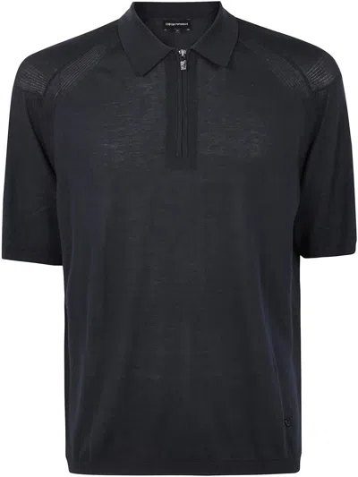 Emporio Armani Pullover In Black