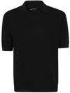 Emporio Armani Men's Lyocell Pullover Sweater In Blue