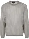 Emporio Armani Men's Lyocell Pullover Sweater