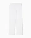 Emporio Armani Linen Trousers With Pleated Front And Side Pockets